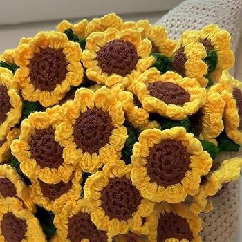 Amazon.co.jp: かぎ針編みの花のバラの花束ブランケットキット、DIY